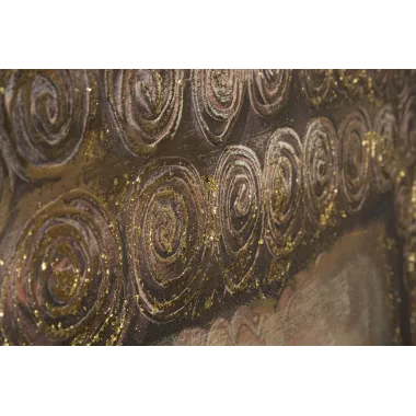 OBRAZ NA PŁÓTNIE BUDDA -B- 100X3X100 cm